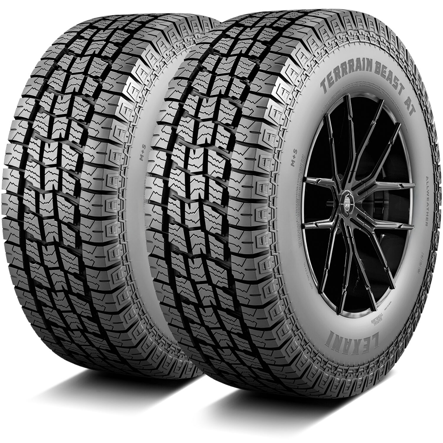 Lexani Terrain Beast AT LT 265/70R16 121/118S E (10 Ply)