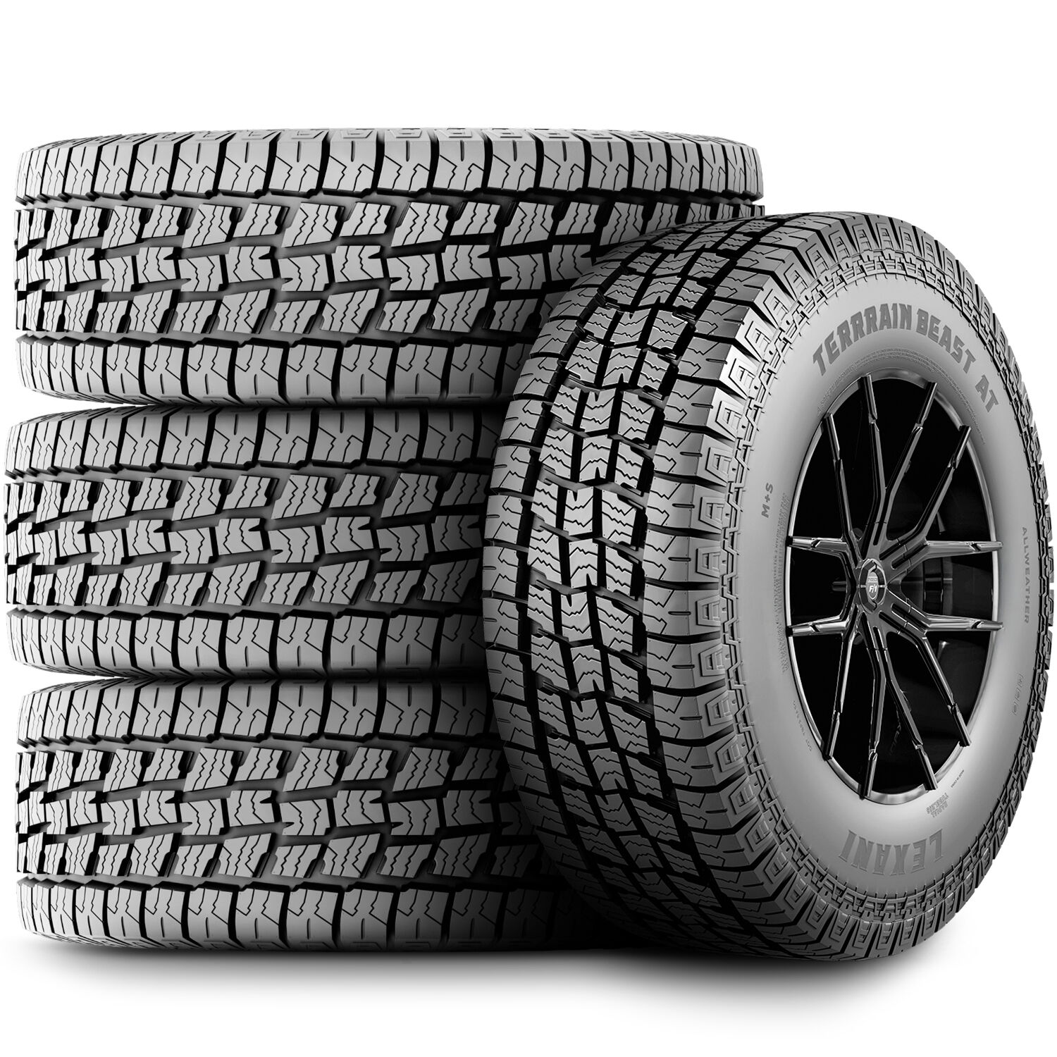 Lexani Terrain Beast AT LT 265/70R16 121/118S E (10 Ply)