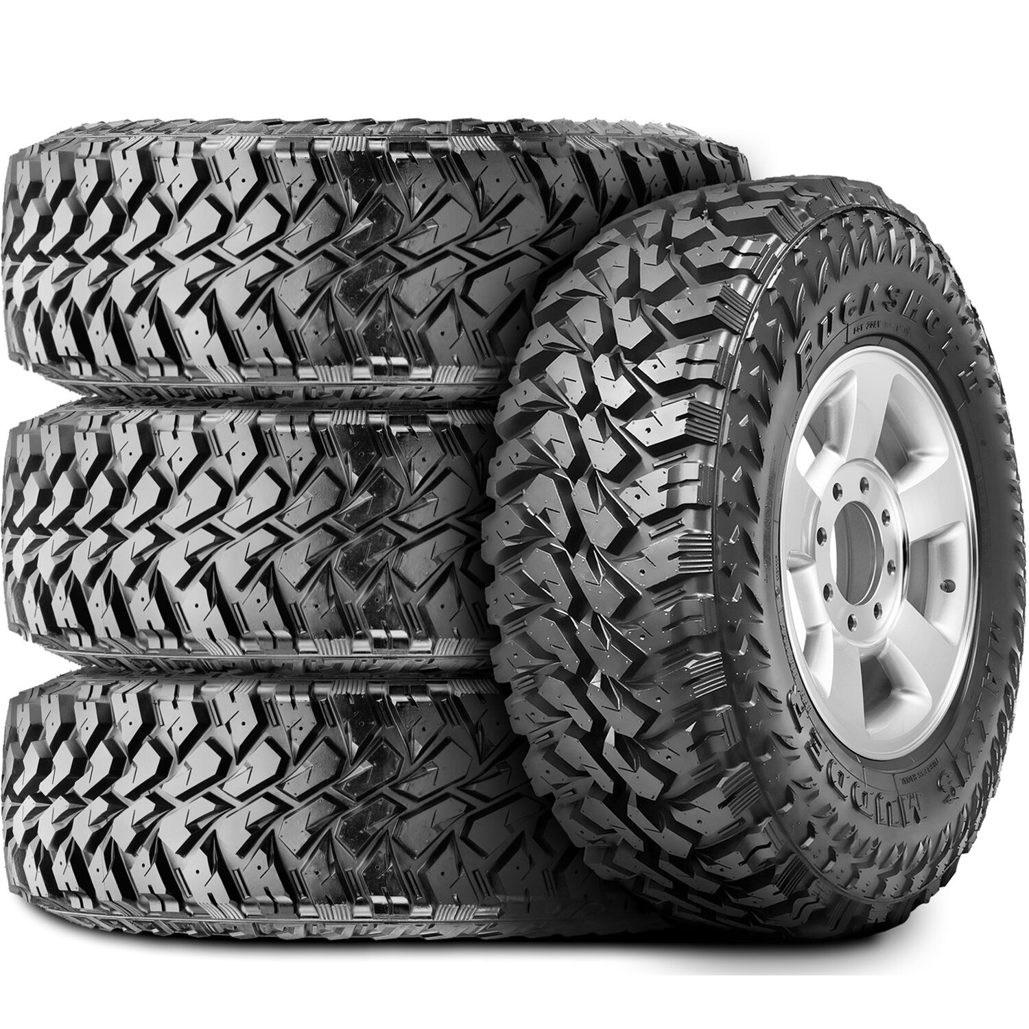 Maxxis Buckshot Mudder II MT-764 LT 33X12.50R20 114Q E (10 Ply)