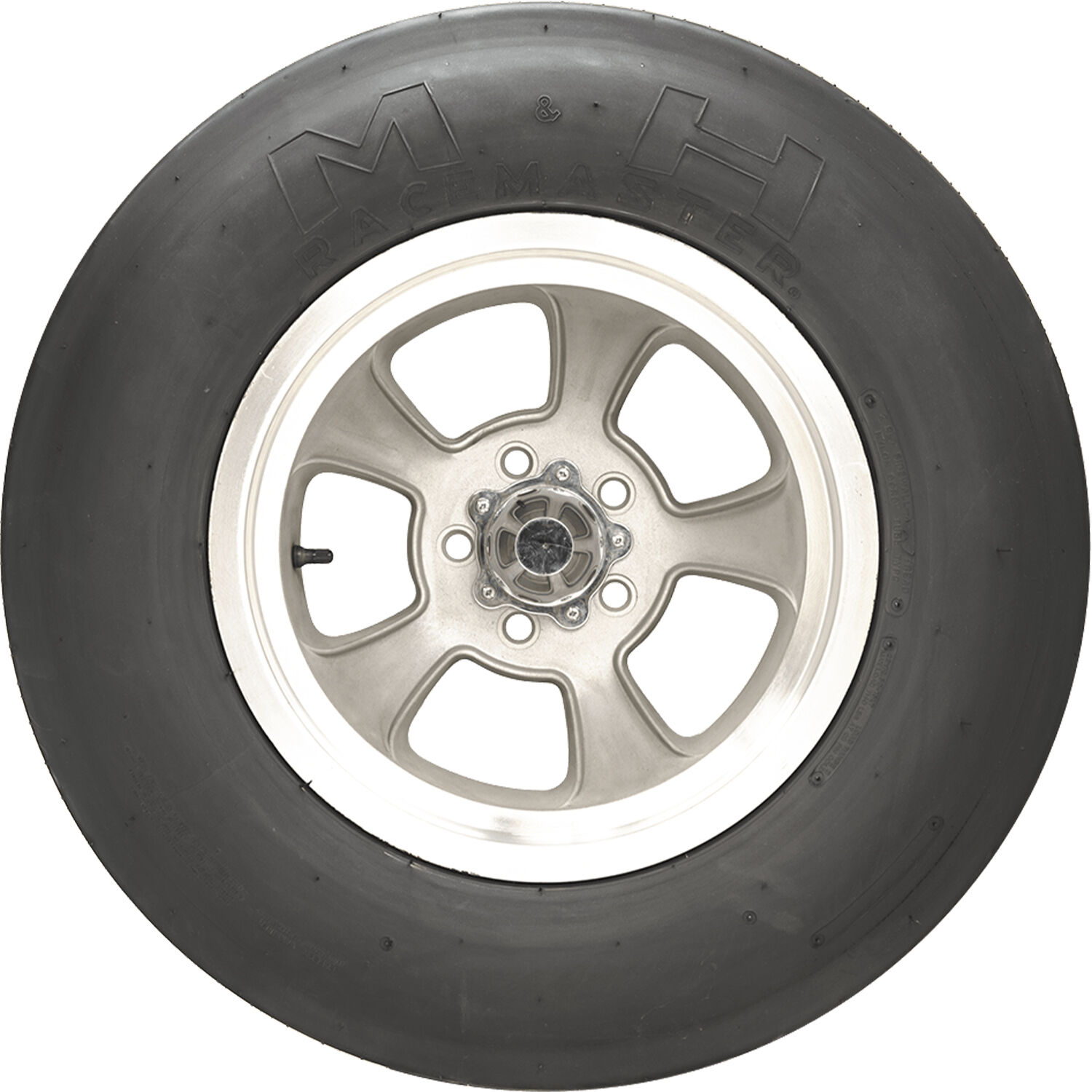 Set of 4 M&H Racemaster Cheater Slick 26/10.50-15 4 Ply