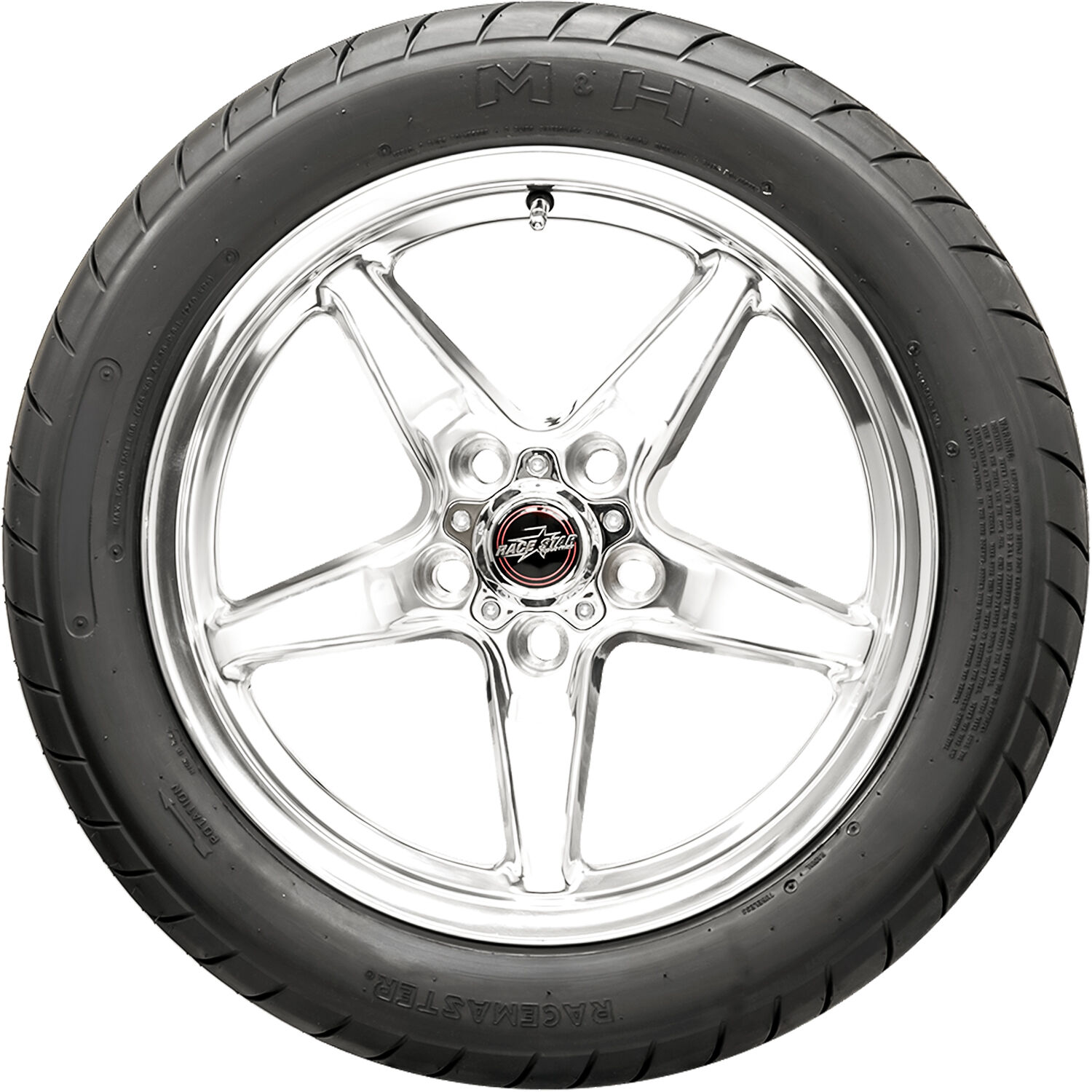 Set of 4 M&H Racemaster Radial Drag 185/50R18