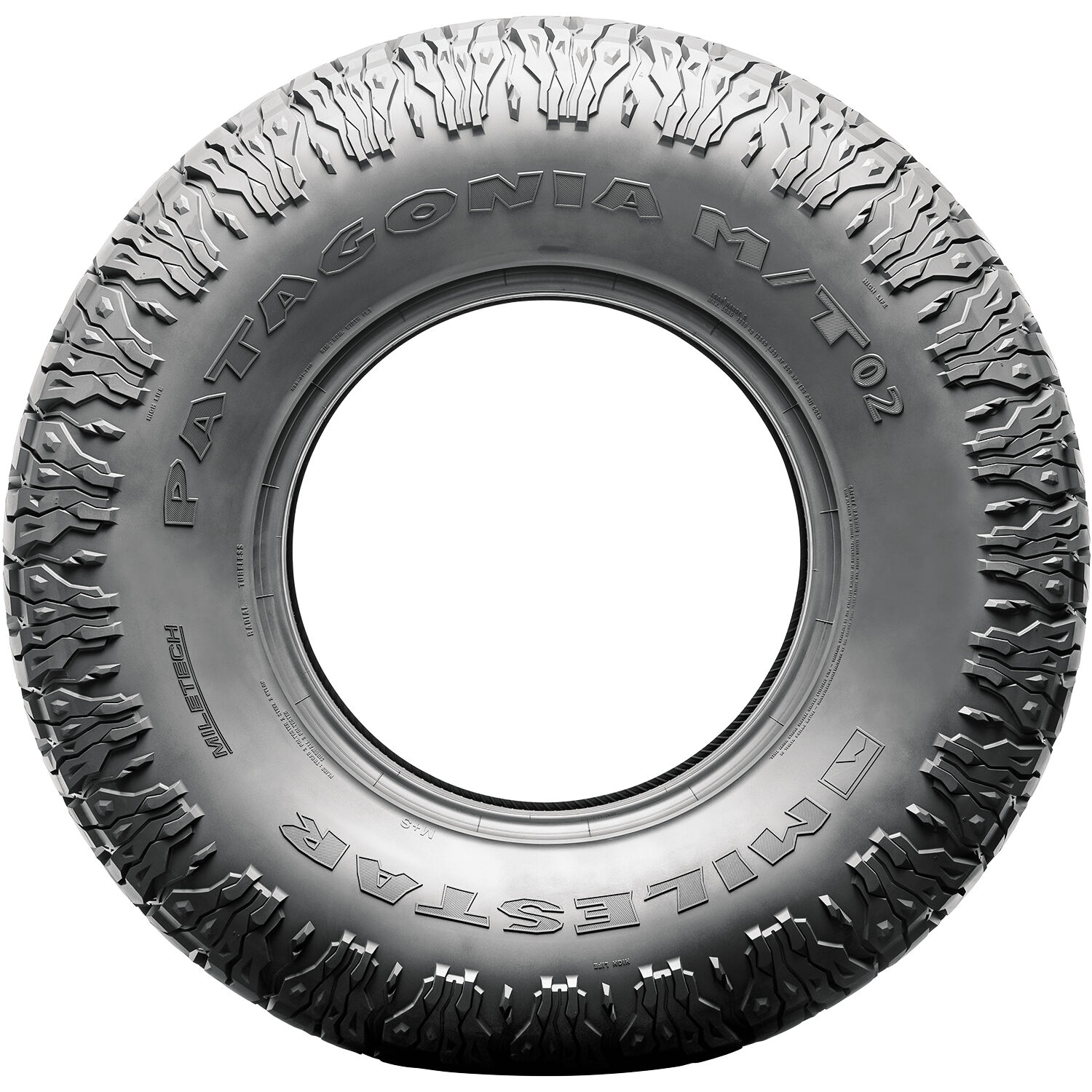Milestar Patagonia M/T-02 LT 33X12.50R15 108Q C (6 Ply)