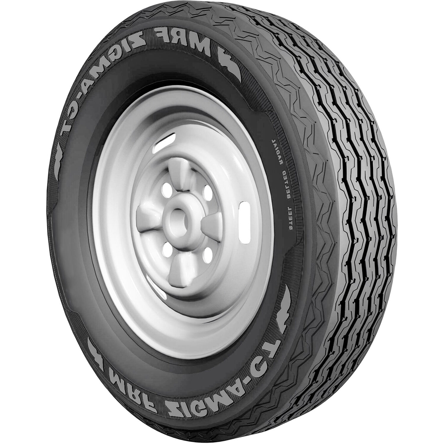 Set Of 4 MRF Zigma-CT LT 145/80R12 86/84Q D (8 Ply)