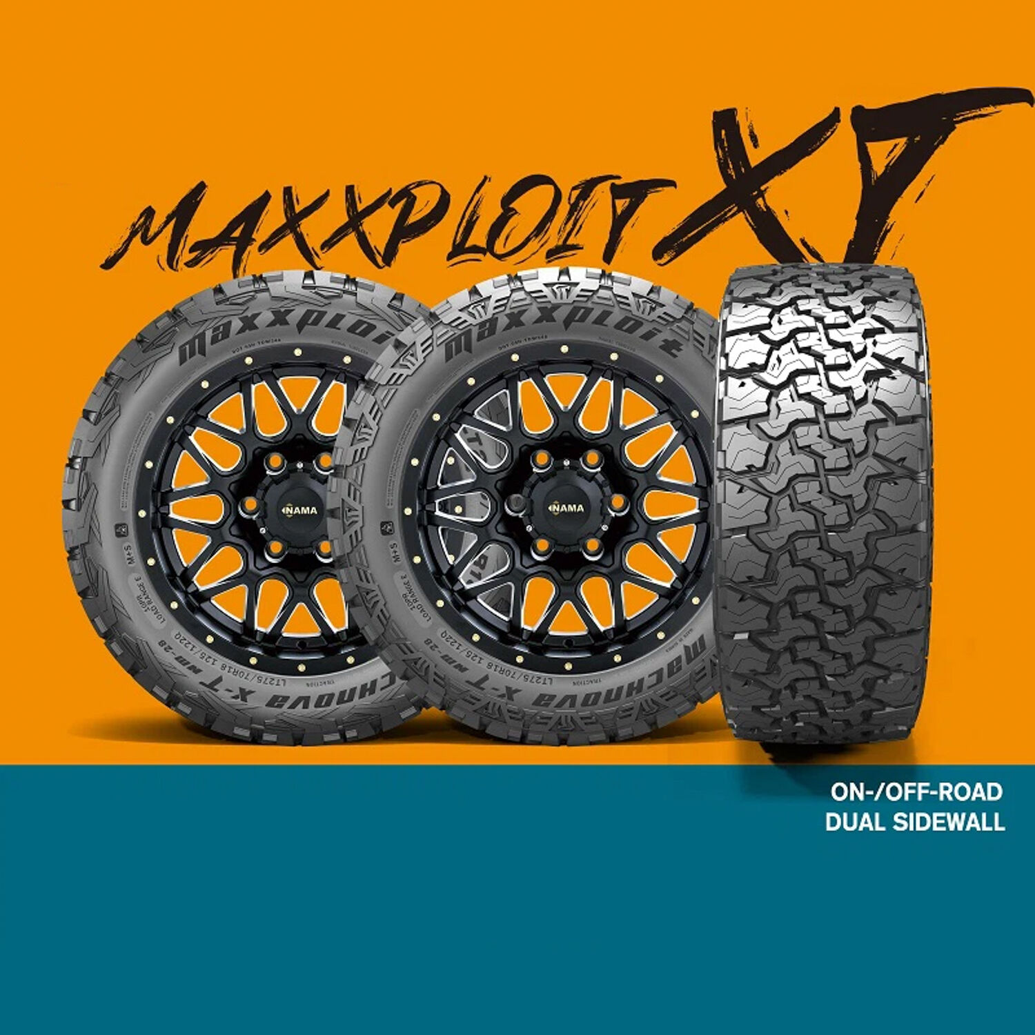 Nama Maxxploit X/T NM-28 LT 215/75R15 106/103Q D (8 Ply) (RWL)