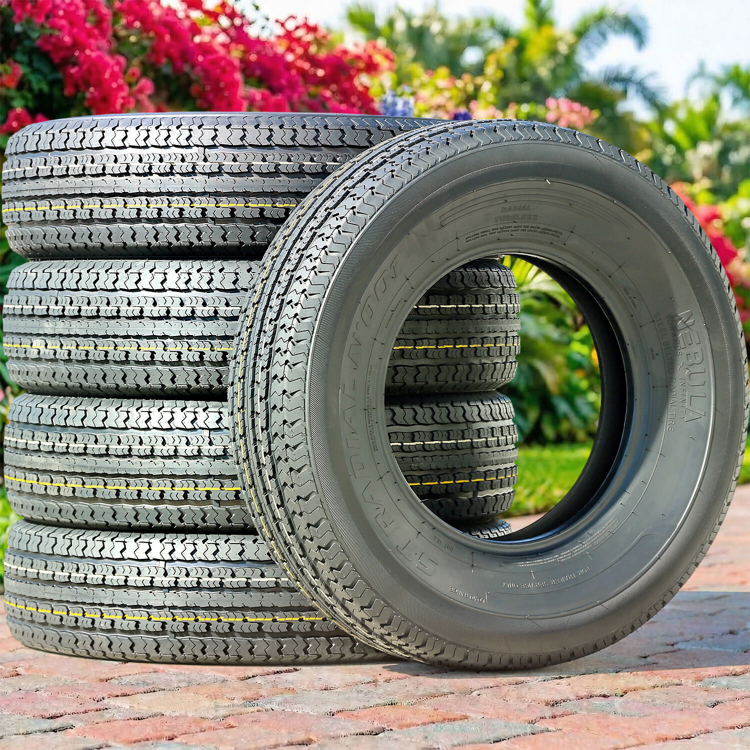 Nebula ST Radial N' 001 Semi-Steel ST 225/75R15 113/108M D (8 Ply)