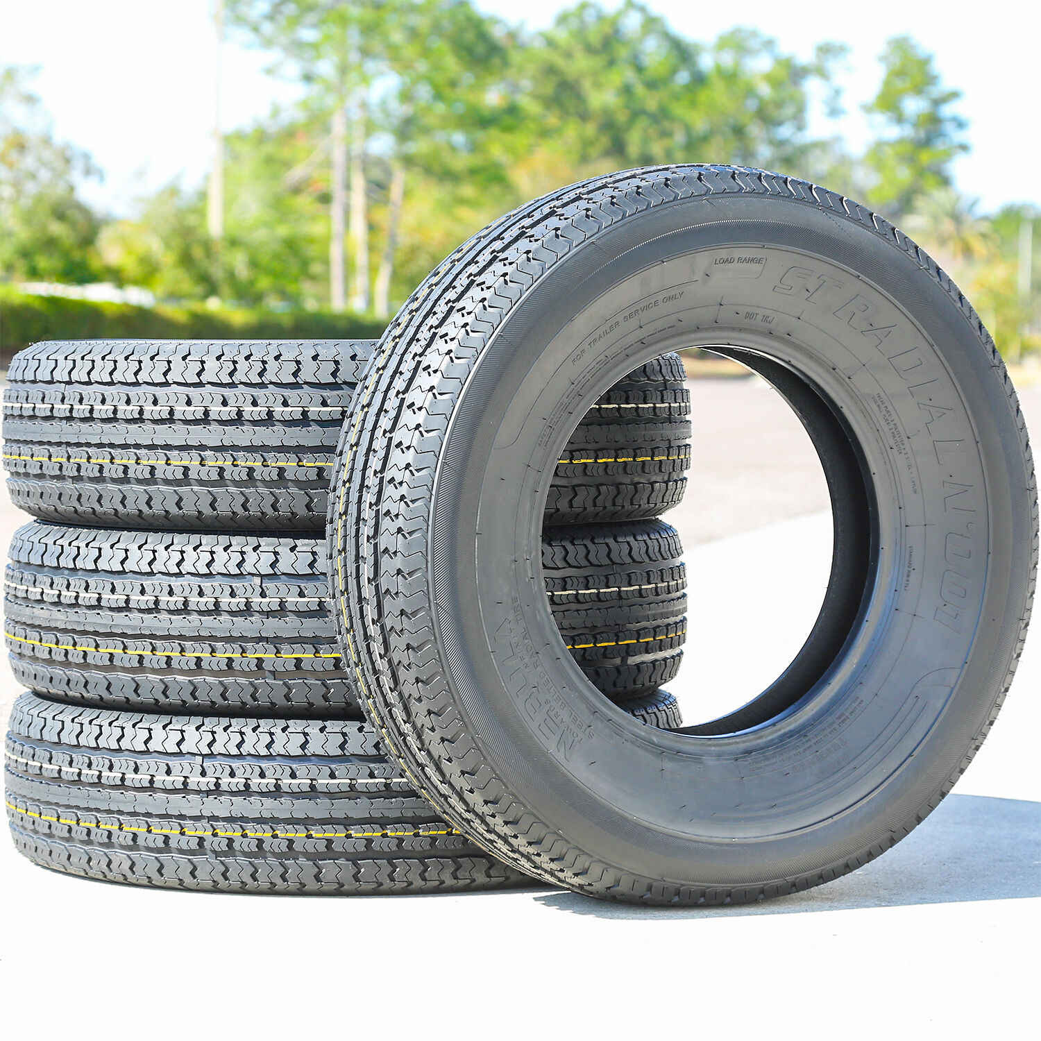 Set Of 4 Nebula ST Radial N' 001 ST 205/75R15 111/106M E (10 Ply) Semi-Steel