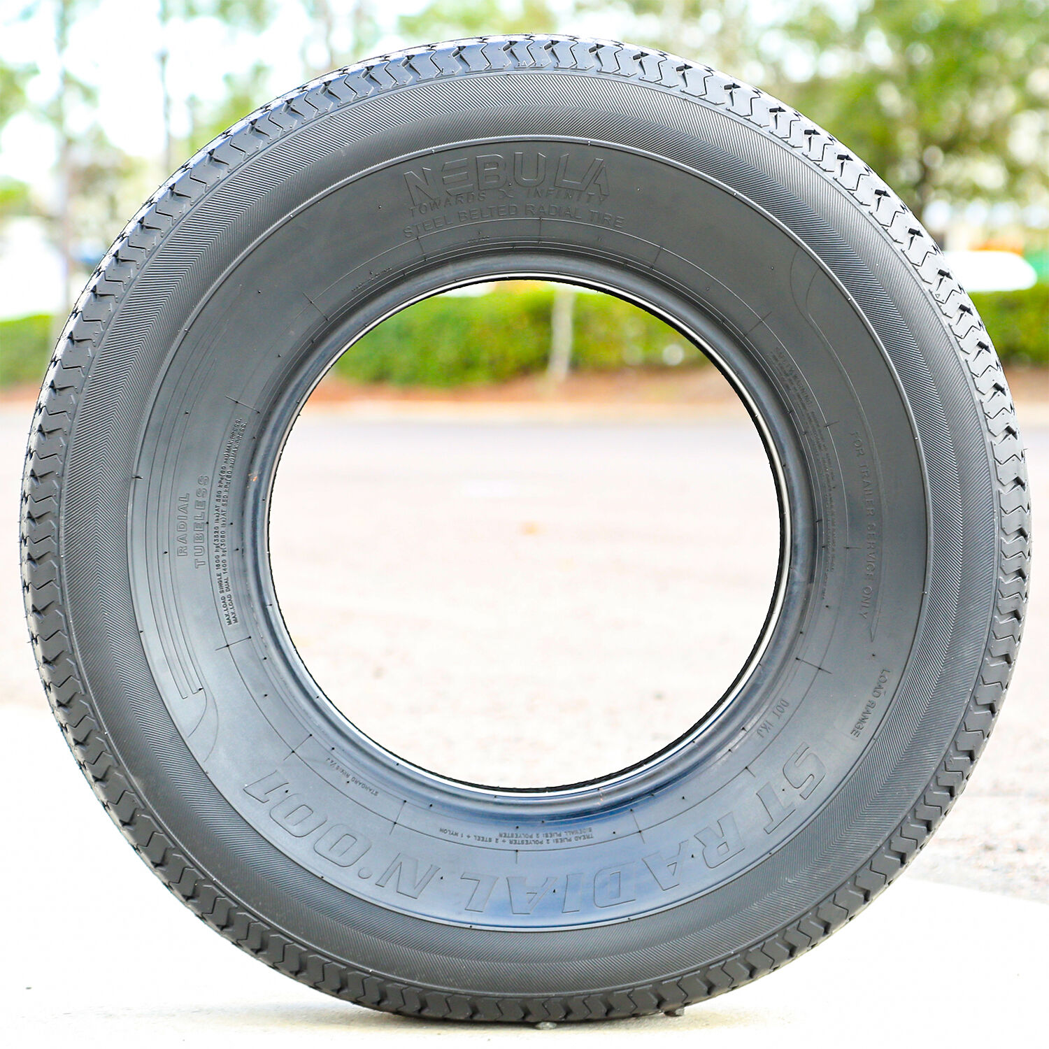 Set Of 4 Nebula ST Radial N' 001 ST 205/75R15 111/106M E (10 Ply) Semi-Steel
