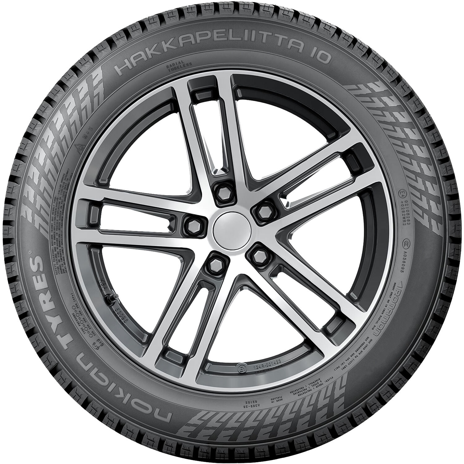 Set Of 4 Nokian Tyres Hakkapeliitta 10 205/50R17 93T XL