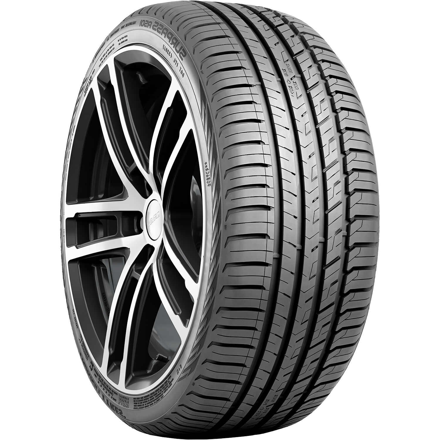 Set Of 4 Nokian Tyres Surpass AS01 245/50R19 105W XL