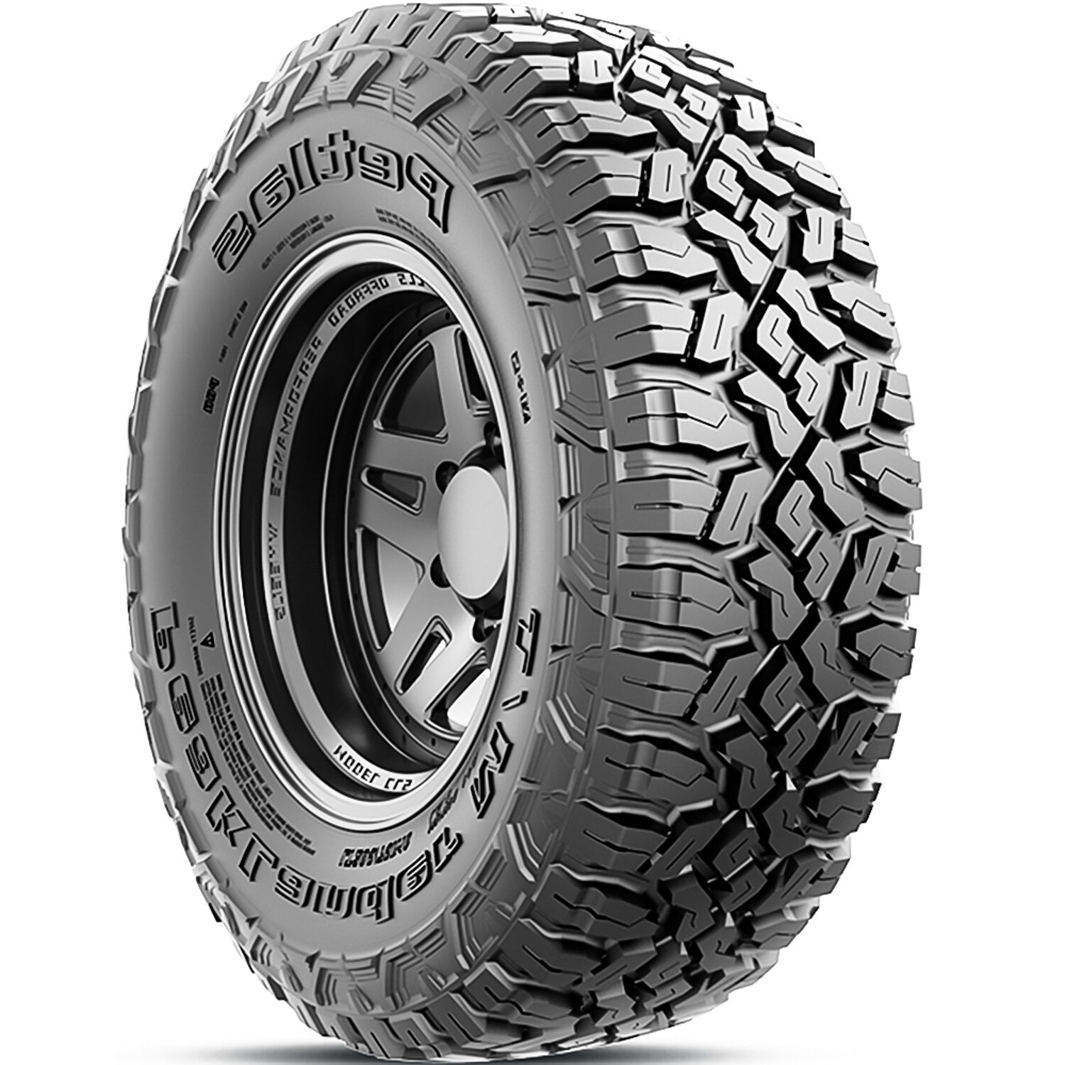Set Of 4 Petlas Peaklander M/T LT 265/75R16 123/120Q E (10 Ply)