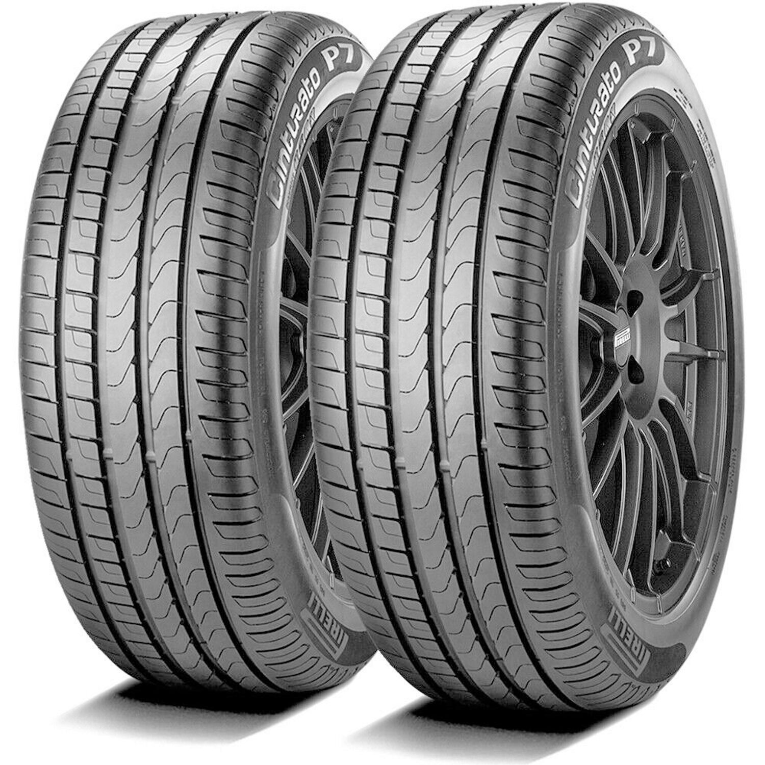 Set Of 4 Pirelli Cinturato P7 Run Flat (*) 255/40R18 95Y