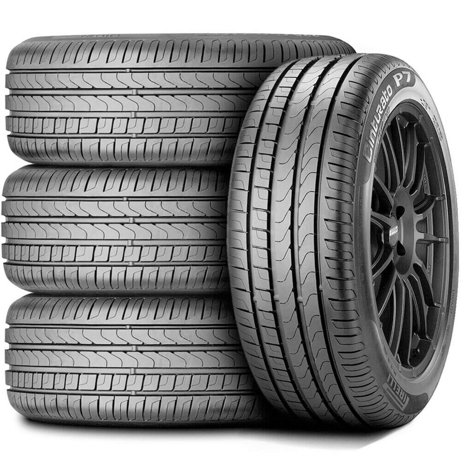 Set Of 4 Pirelli Cinturato P7 Run Flat (*) 255/40R18 95Y