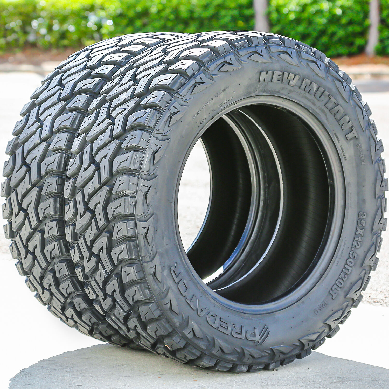 Predator New Mutant X-RT LT 35X12.50R20 125Q F (12 Ply)