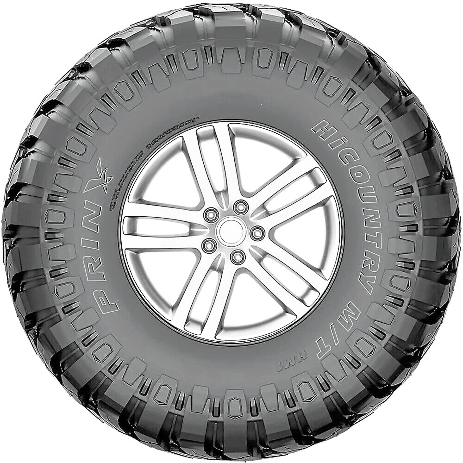 Prinx HiCountry M/T HM1 LT 285/70R17 126/123Q E (10 Ply) (OWL)