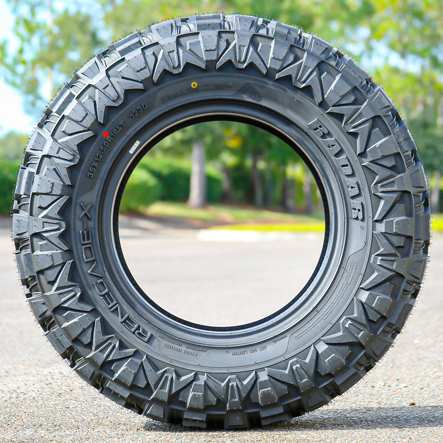 Radar Renegade-X (3 Ply Sidewall) LT 35X12.50R18 123Q E (10 Ply)