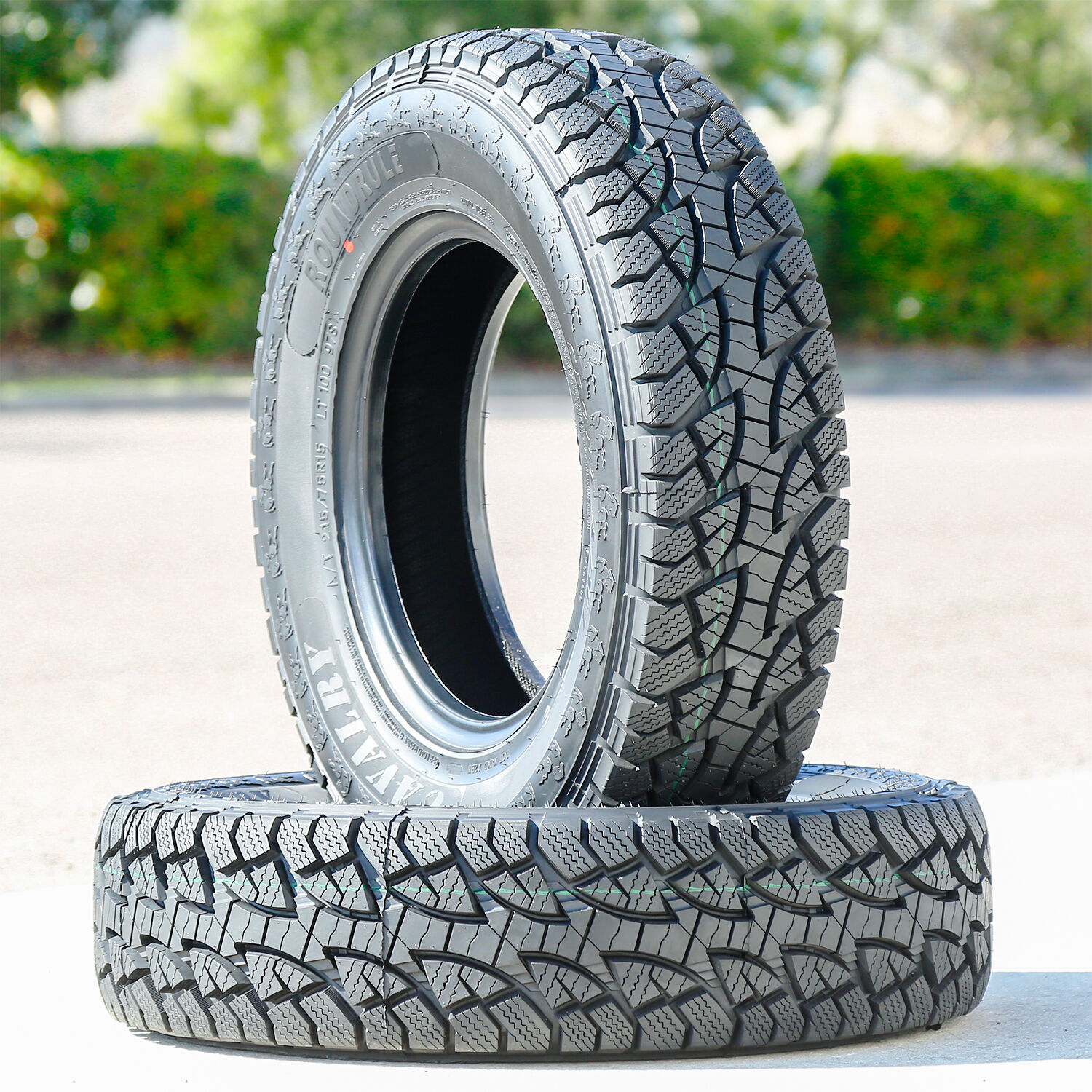 Roundrule Cavalry LT 215/75R15 100/97S C (6 Ply) AT A/T All Terrain Tire