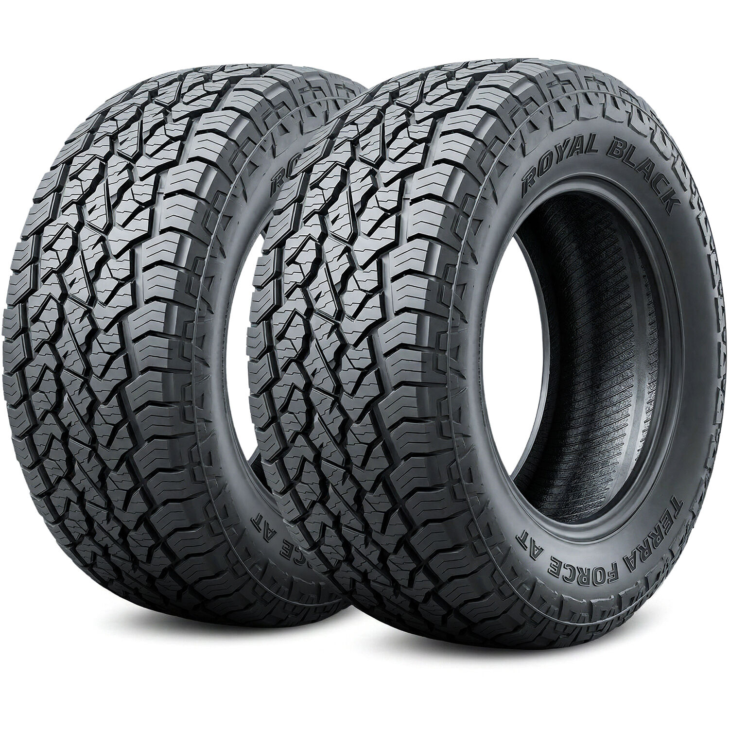 Set Of 4 Royal Black Terra Force AT 275/55R20 117T XL