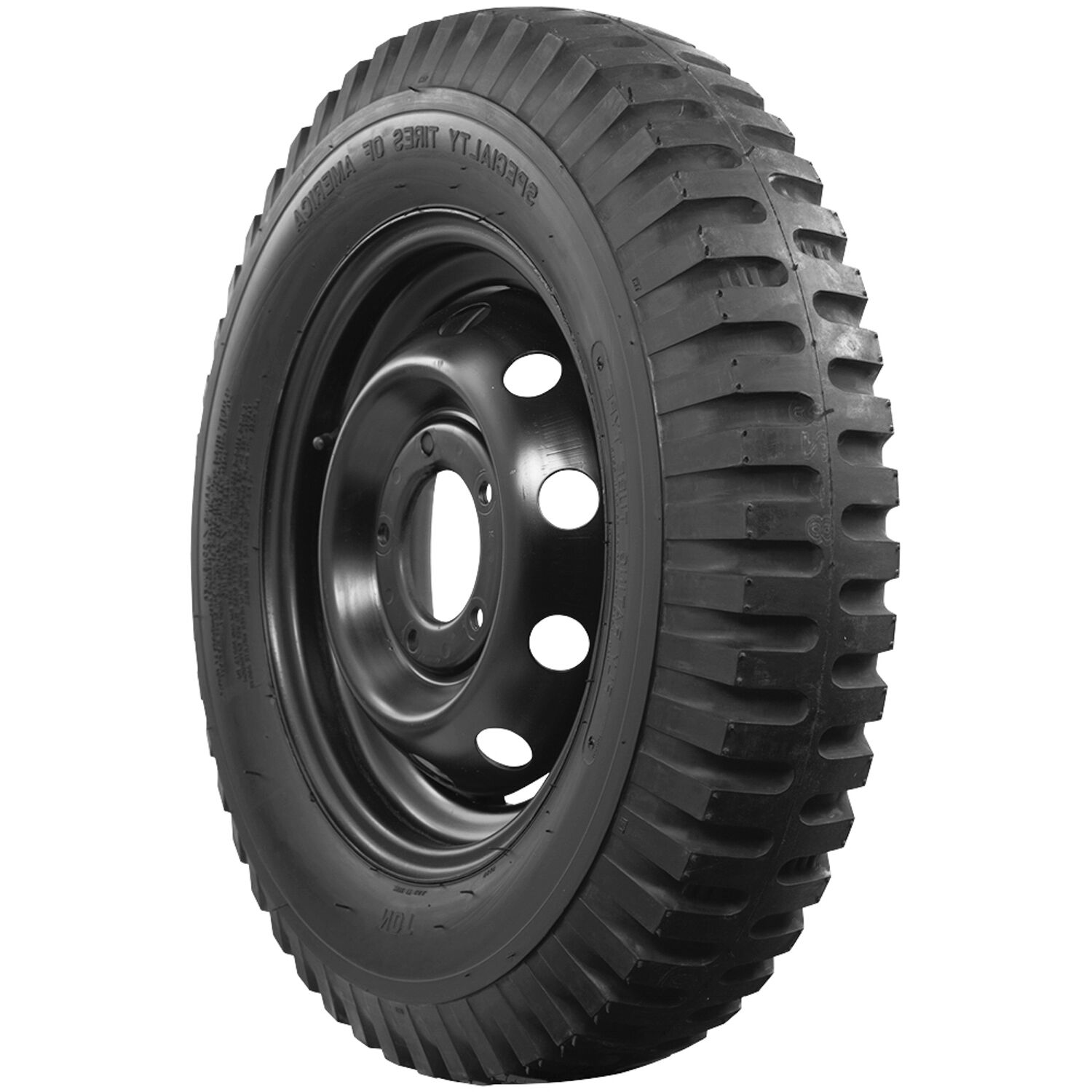 Set Of 4 STA NDT Military Tire LT 6-16 B (4 Ply) (TT)