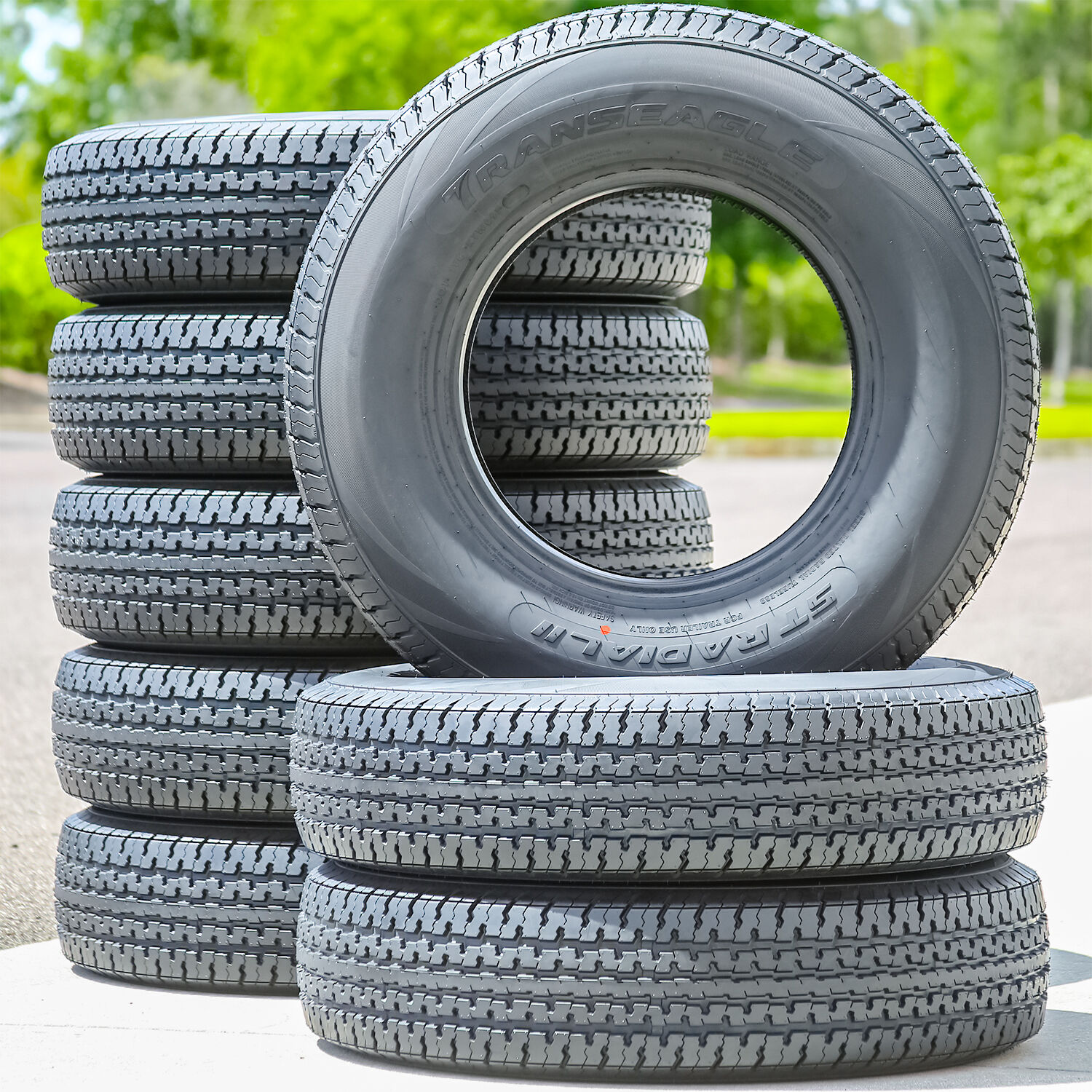 Transeagle ST Radial II 225/75R15 117/112L E (10 Ply) Trailer Tire