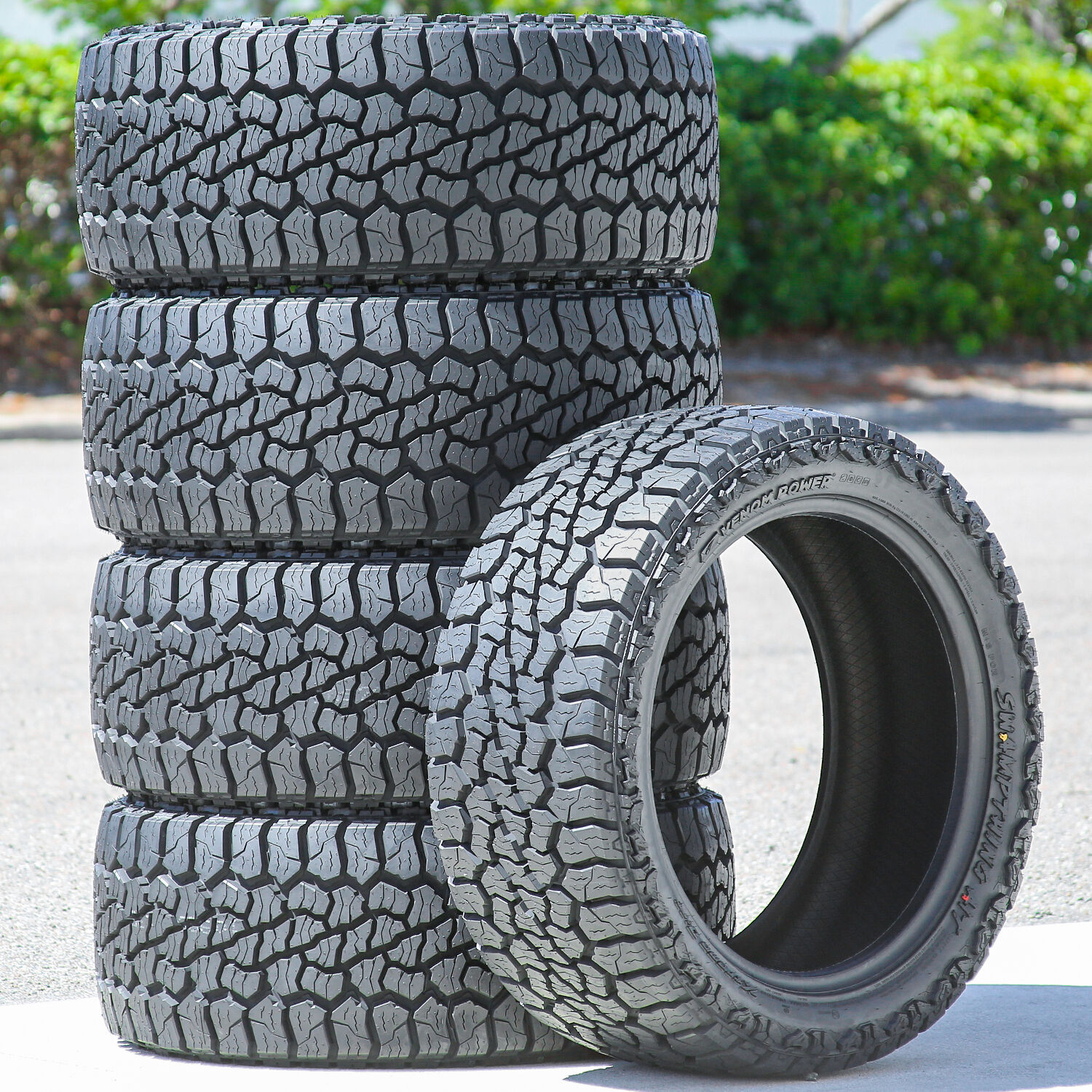 Venom Power Swampthing A/T Xtreme Dirt LT 37X12.50R18 128Q F (12 Ply)