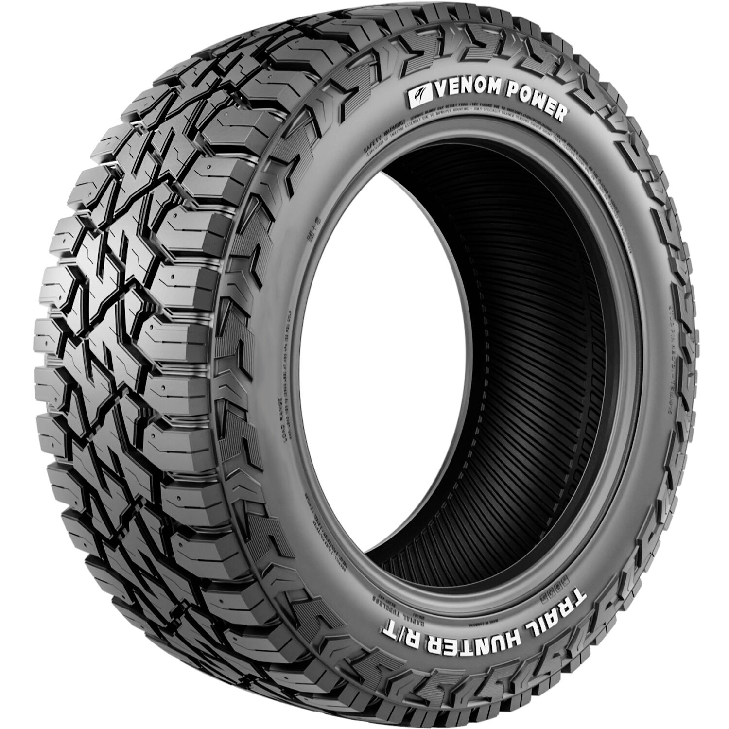 Venom Power Trail Hunter R/T LT 37X12.50R20 128Q F (12 Ply) (RWL)
