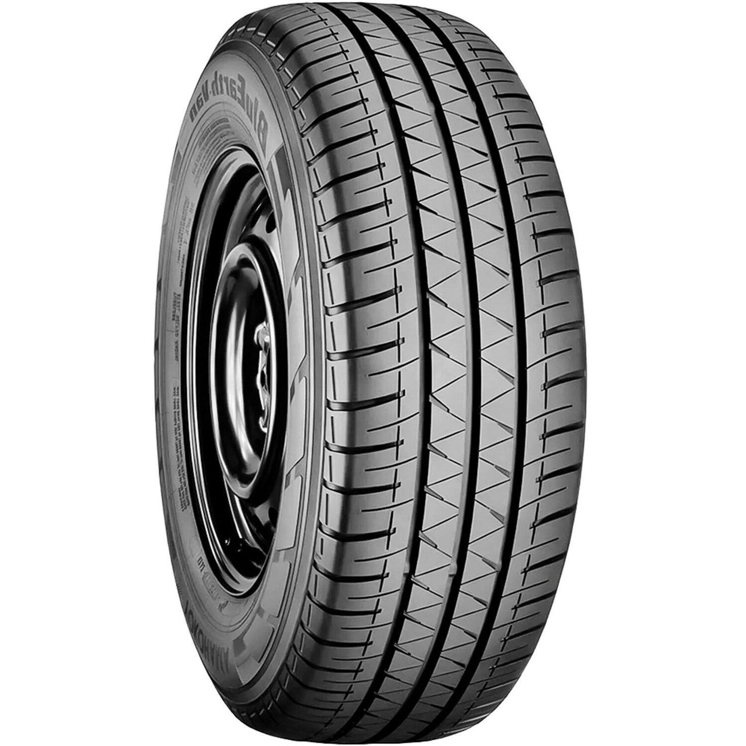 Set Of 4 Yokohama BluEarth-Van RY55 235/65R16 115/113T D (8 Ply)