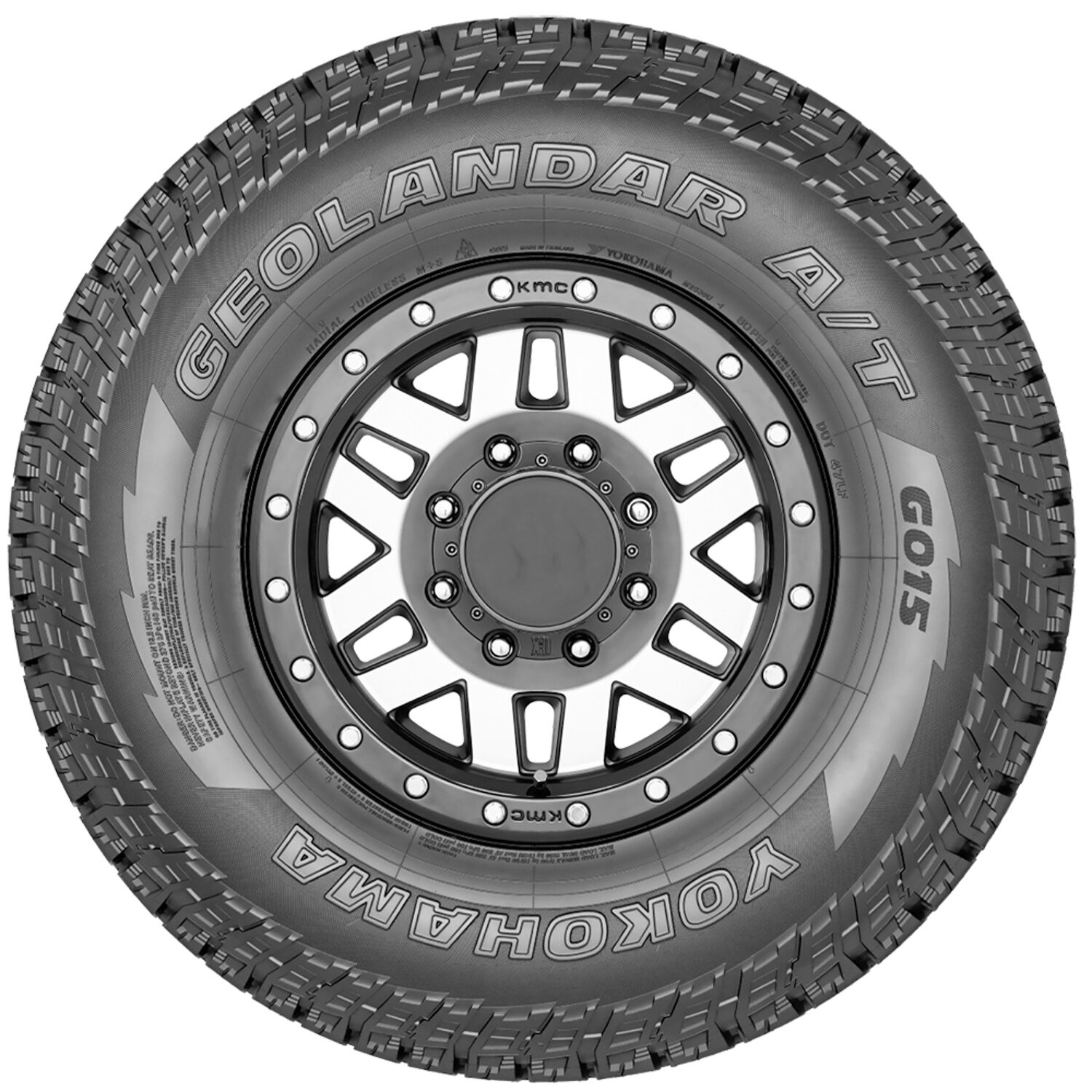 Yokohama Geolandar A/T G015 (OE) LT 265/70R17 121/118S E (10 Ply)