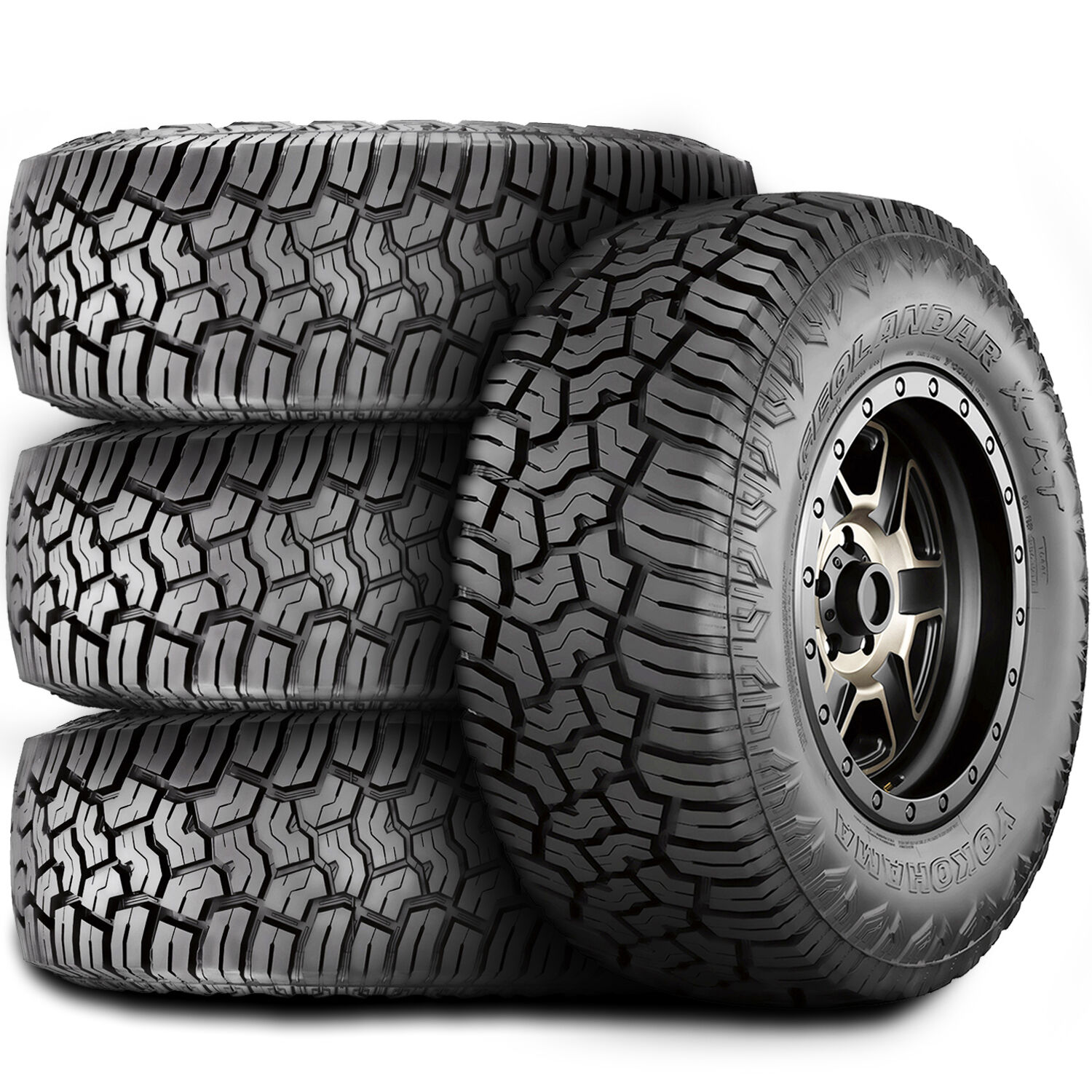 Yokohama Geolandar X-AT (Geo-Shield) LT 33X12.50R17 121Q F (12 Ply)
