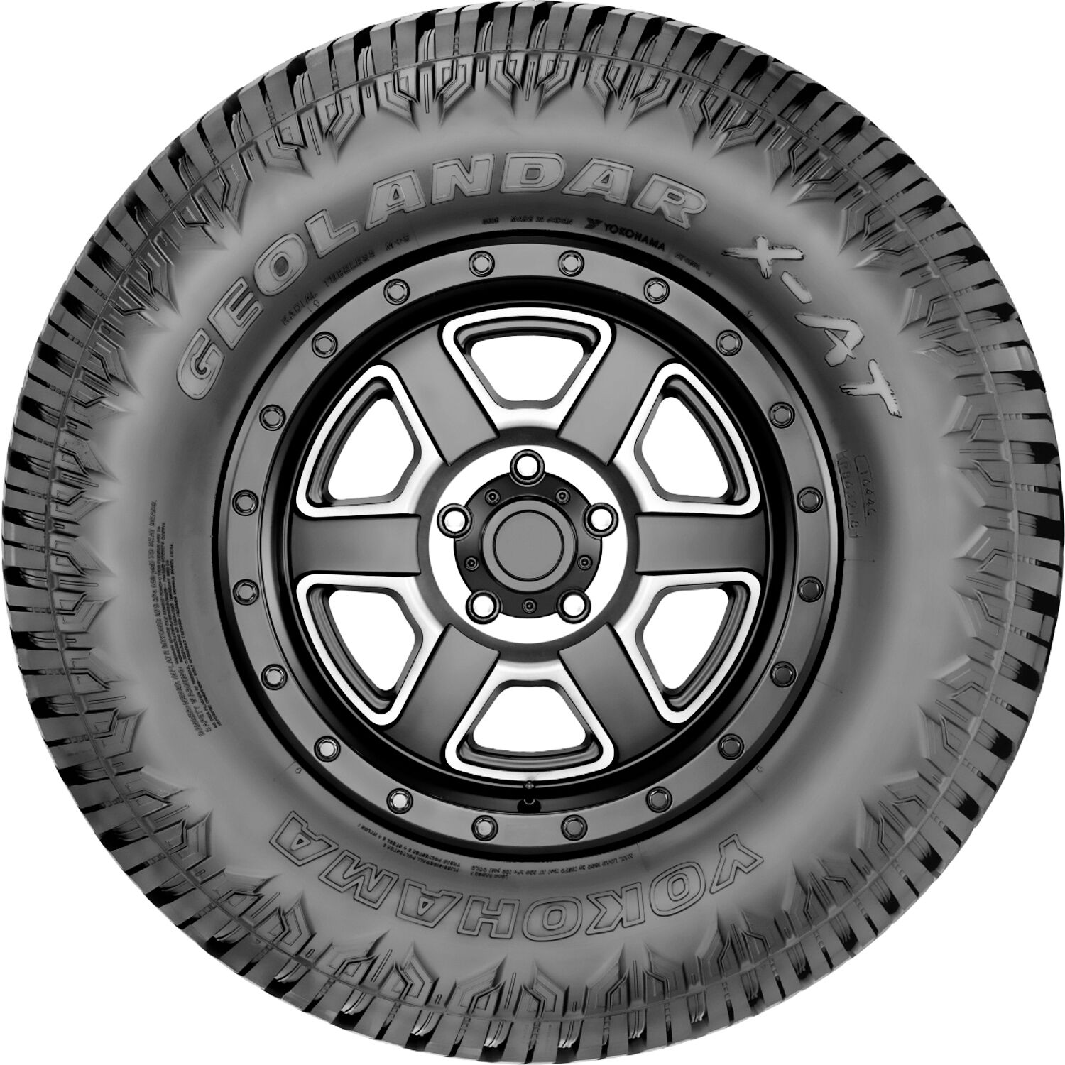 Yokohama Geolandar X-AT (Geo-Shield) LT 33X12.50R17 121Q F (12 Ply)
