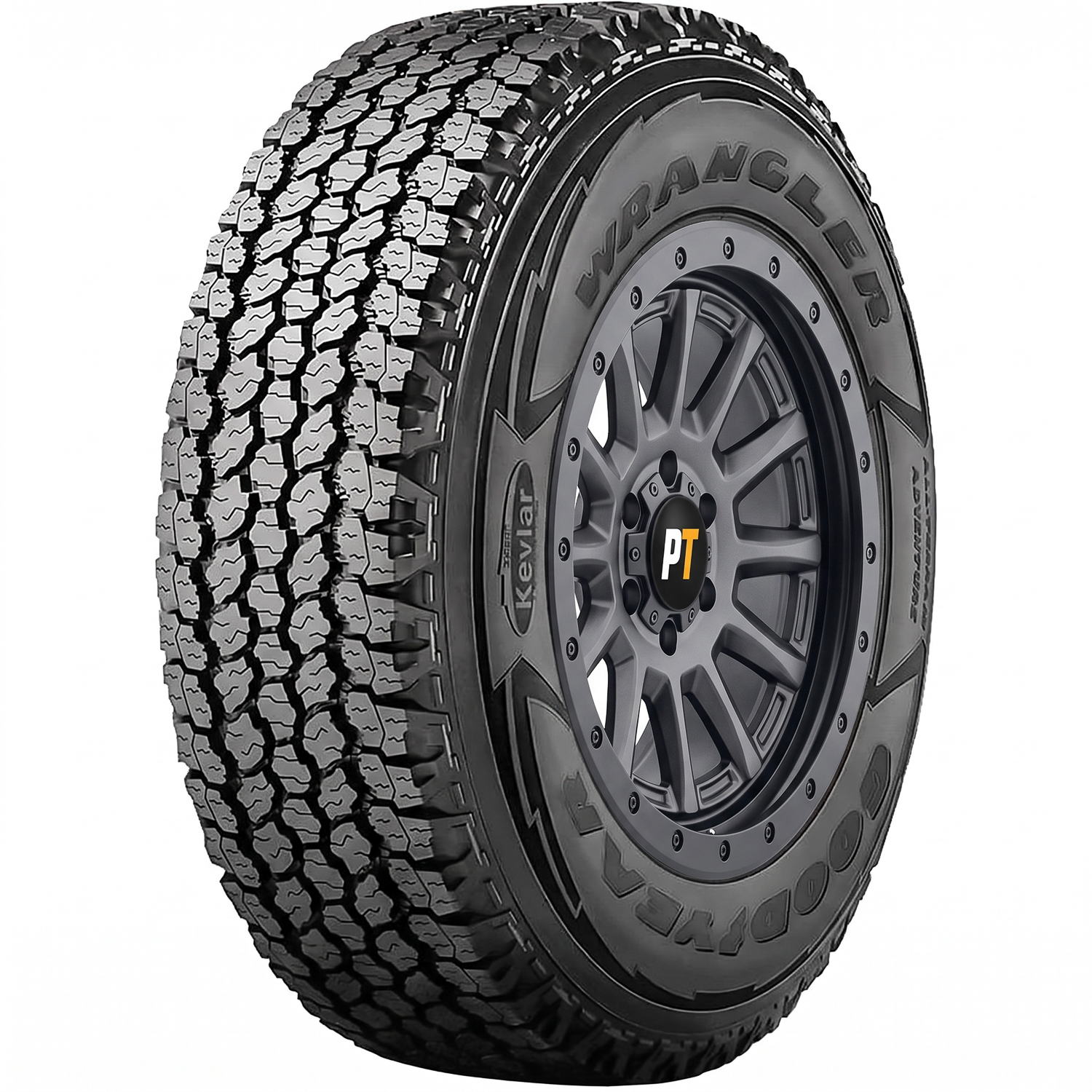 Photos - Motorcycle Tyre Goodyear Wrangler All-Terrain Adventure With Kevlar LT 215/85R16 115/112R E  748517572 (10 Ply)