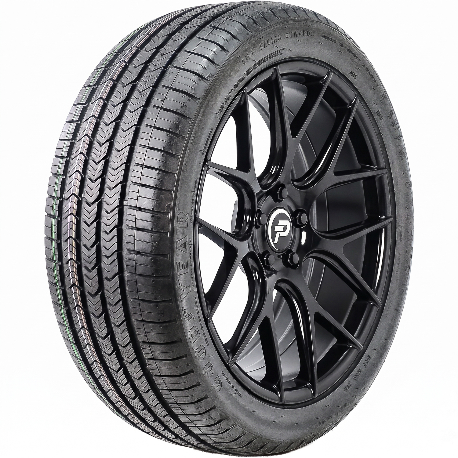Photos - Tyre Goodyear Eagle Sport All-Season ROF 245/45R18 100H XL AS A/S All Season Tire 109093395 (MOE,*)