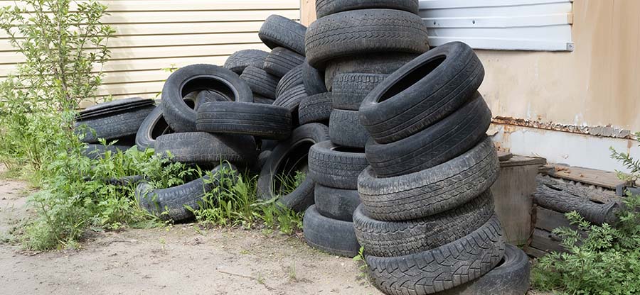 Why You Should Not Keep Old Tires Around