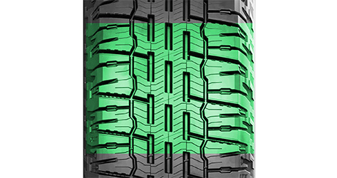 Michelin Defender LTX Platinum Longer-Lasting Tread Life