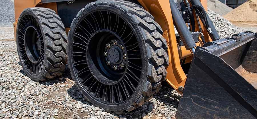 Working airless tires