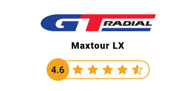 GT Radial Maxtour LX Average Rating 