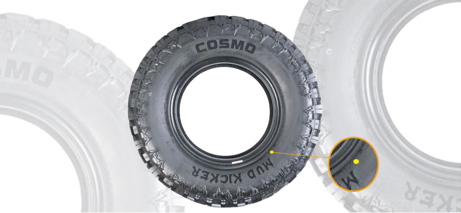 Cosmo Tires Yellow Dots On Tires