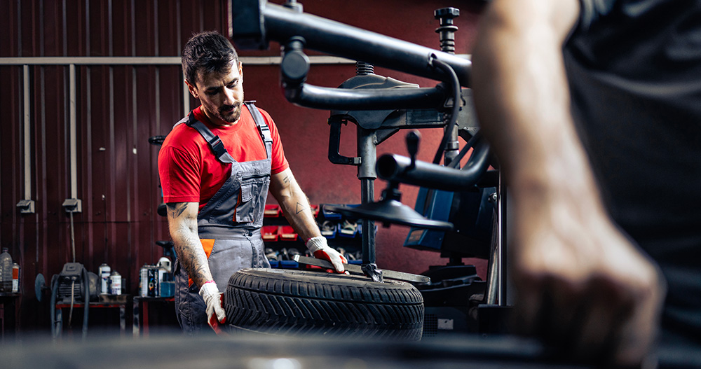 Tire Mounting Process