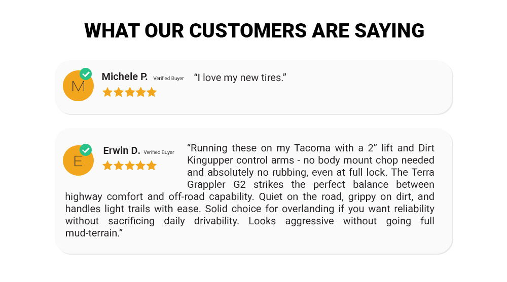 Customer reviews