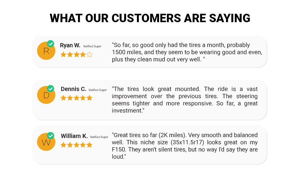 Cooper Discoverer SRX Customer Reviews