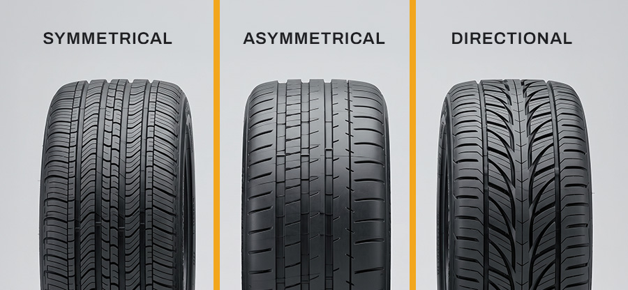 Different types of tire designs