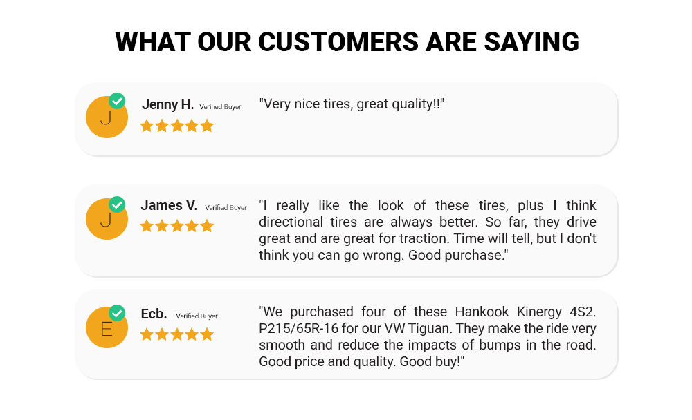 Hankook Kinergy 4S2 Customer Review