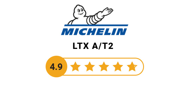 Michelin LTX A/T2 Average Customer Reviews