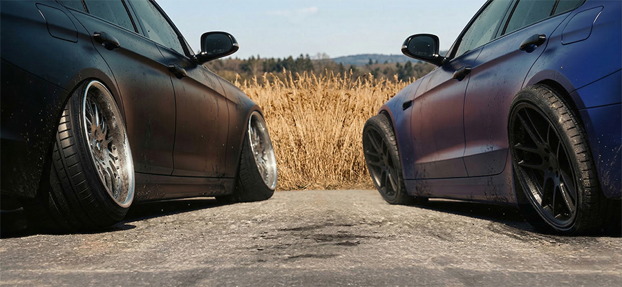 positive vs negative camber