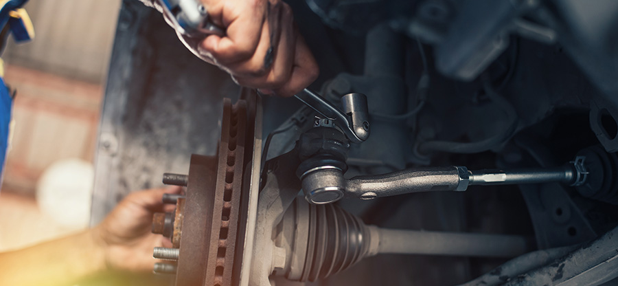 mechanic woking on camber